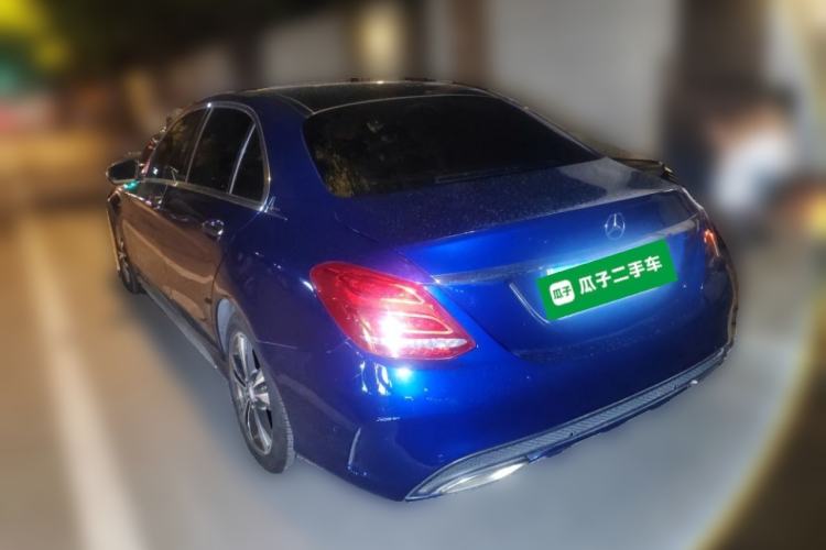 Used Mercedes-Benz C-Class 2017 C 200 L Sport Edition Rear Left 45 Deg