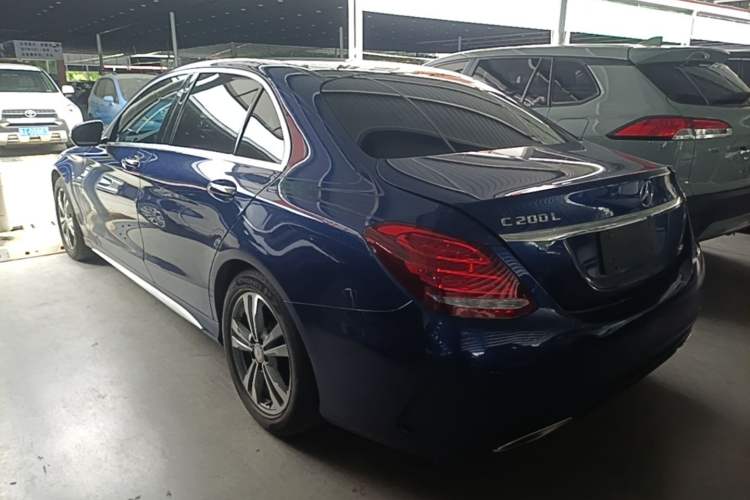 Used Mercedes-Benz C-Class 2017 C 200 L Sport Edition Rear Left 45 Deg