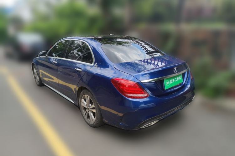 Used Mercedes-Benz C-Class 2017 Facelift C 200 L Sport Edition Rear Left 45 Deg