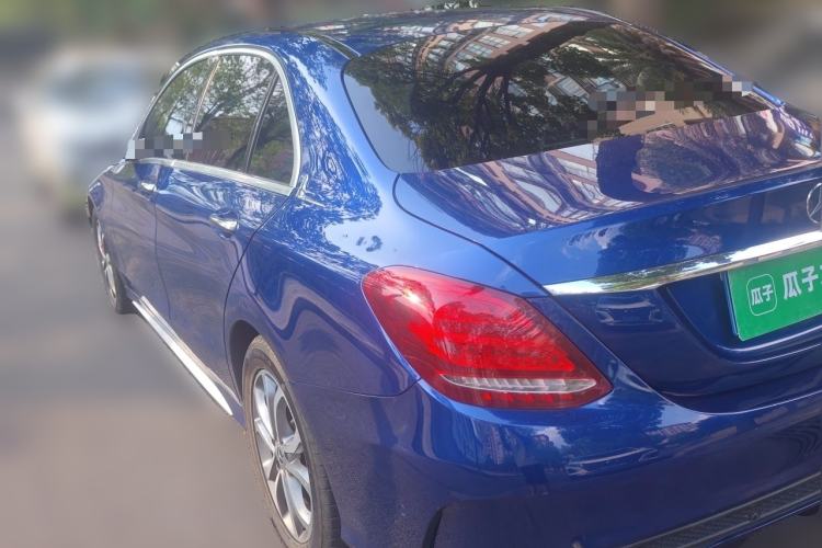 Used Mercedes-Benz C-Class 2017 C 180 L Sport Edition Rear Left 45 Deg