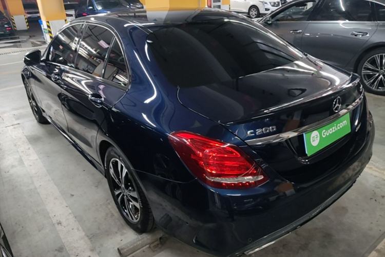Used Mercedes-Benz C-Class 2017 Restyled C 200 Sport Edition Rear Left 45 Deg