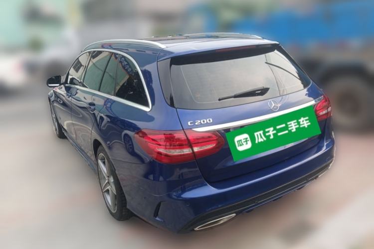 Used Mercedes-Benz C-Class 2017 Facelift C 200 Station Wagon Rear Left 45 Deg