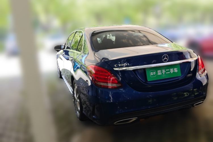 Used Mercedes-Benz C-Class 2017 C 180 L Sport Edition Rear Left 45 Deg
