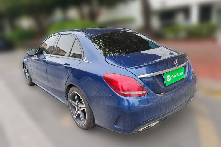 Used Mercedes-Benz C-Class 2017 Restyled C 200 Sport Edition Rear Left 45 Deg