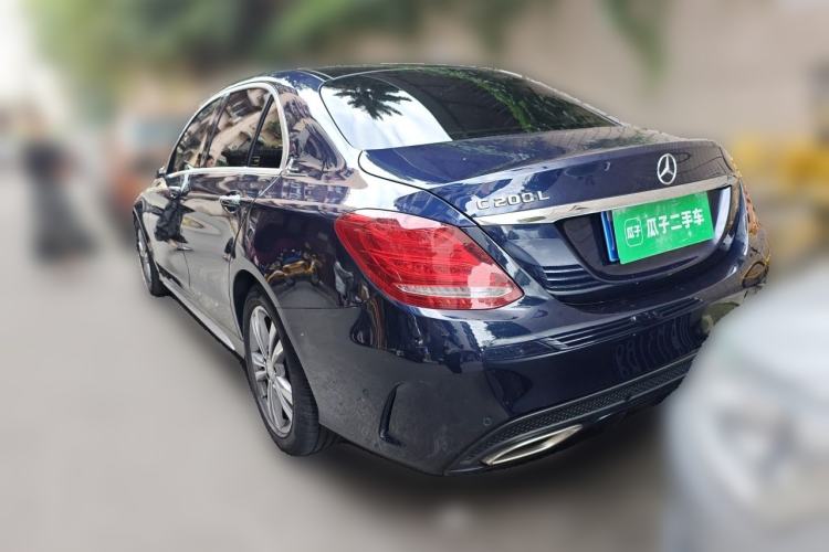 Used Mercedes-Benz C-Class 2017 C 200 L Sport Edition Rear Left 45 Deg