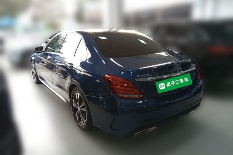 Used Mercedes-Benz C-Class 2017 C 200 L Sport Edition Rear Left 45 Deg
