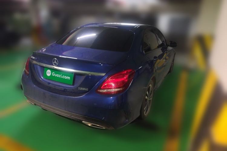 Used Mercedes-Benz C-Class 2017 Restyled C 200 Sport Edition Rear Right 45 Deg