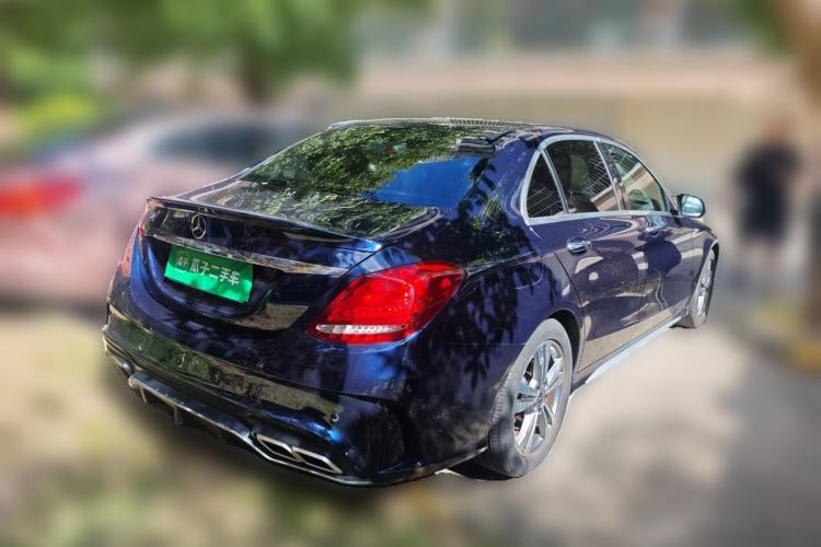 Used Mercedes-Benz C-Class 2017 Facelift C 200 L Sport Edition Rear Right 45 Deg