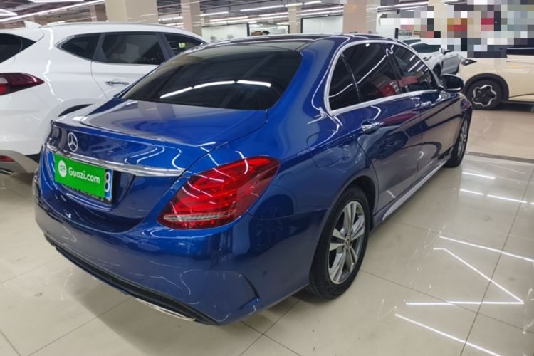 Used Mercedes-Benz C-Class 2017 Facelift C 200 L Sport Edition Rear Right 45 Deg