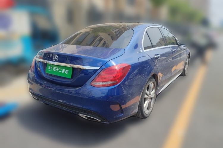 Used Mercedes-Benz C-Class 2017 Facelift C 200 L Sport Edition Rear Right 45 Deg