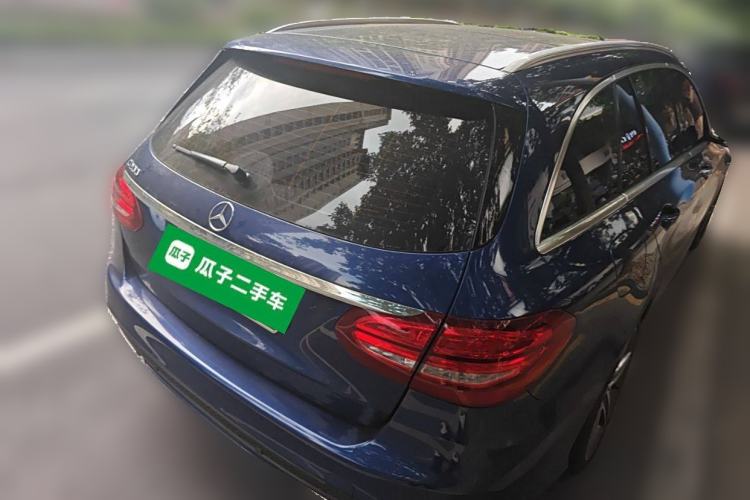 Used Mercedes-Benz C-Class 2017 Facelift C 200 Station Wagon Rear Right 45 Deg