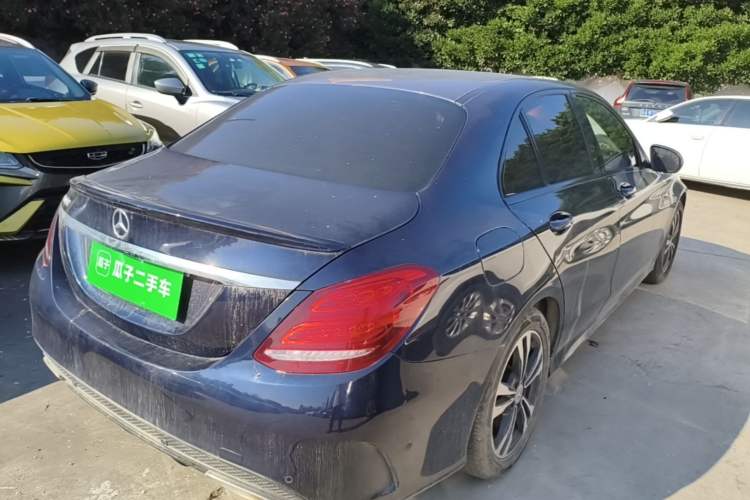 Used Mercedes-Benz C-Class 2017 Restyled C 200 Sport Edition Rear Right 45 Deg