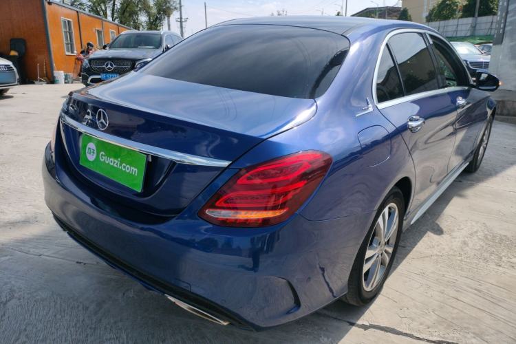 Used Mercedes-Benz C-Class 2017 Facelift C 200 L Sport Edition Rear Right 45 Deg