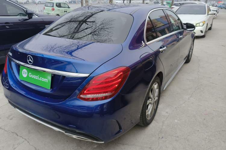 Used Mercedes-Benz C-Class 2017 C 180 L Sport Edition Rear Right 45 Deg