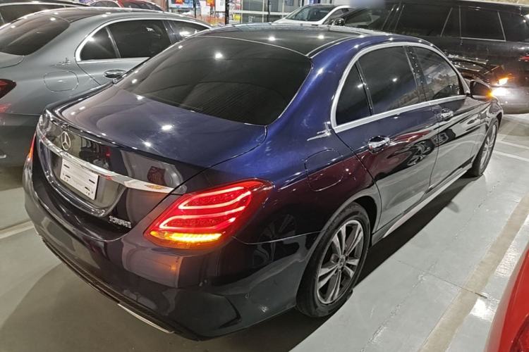 Used Mercedes-Benz C-Class 2017 Facelift C 200 L Sport Edition Rear Right 45 Deg