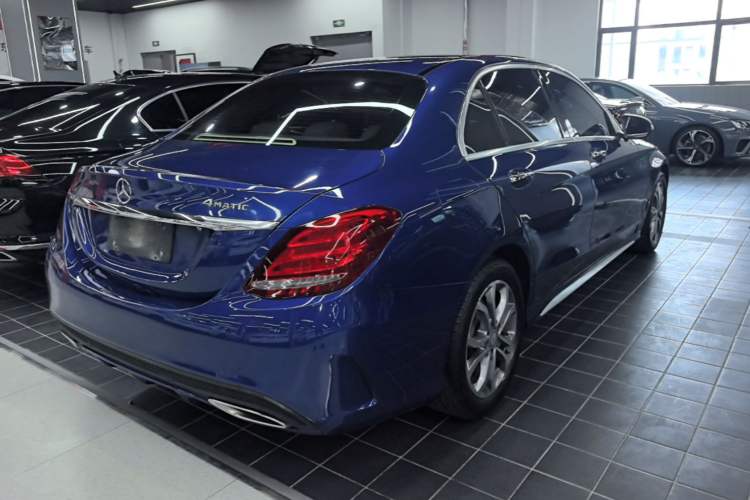 Used Mercedes-Benz C-Class 2017 Revised C 180 L Dynamic Sports Edition Rear Right 45 Deg