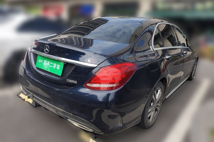Used Mercedes-Benz C-Class 2017 Facelift C 200 L Sport Edition Rear Right 45 Deg