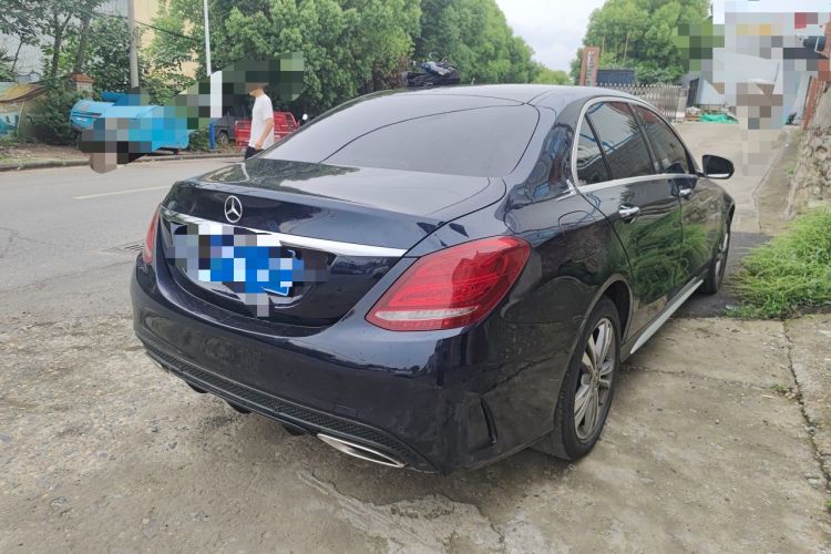 Used Mercedes-Benz C-Class 2017 C 200 L Sport Edition Rear Right 45 Deg