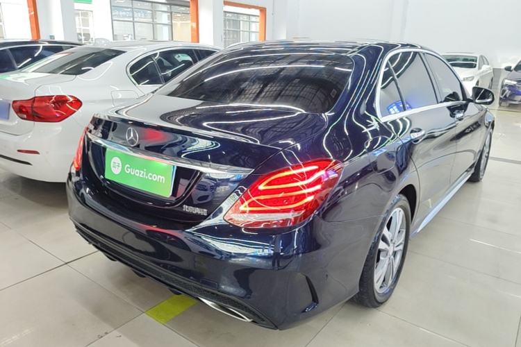 Used Mercedes-Benz C-Class 2017 C 200 L Sport Edition Rear Right 45 Deg