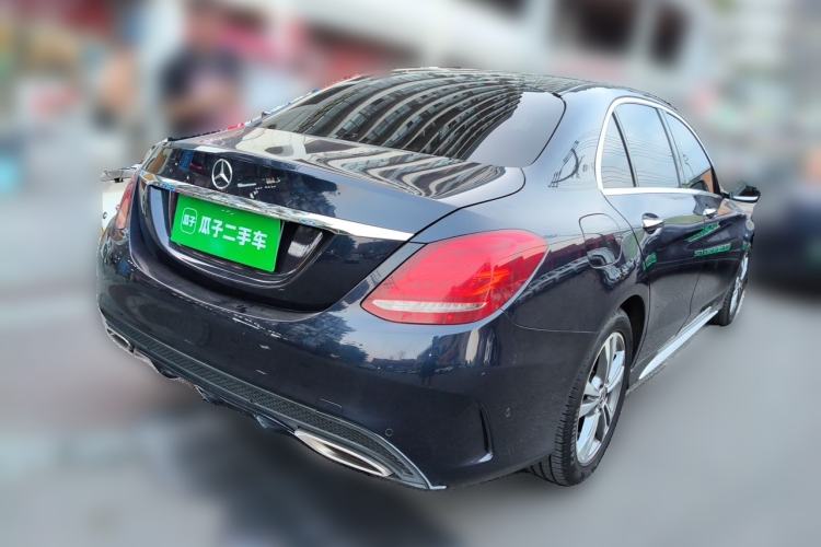 Used Mercedes-Benz C-Class 2017 Facelift C 200 L Sport Edition Rear Right 45 Deg