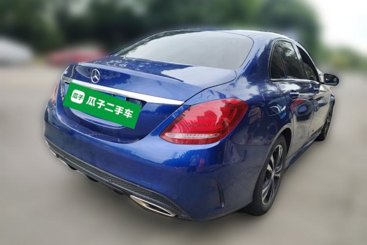 Used Mercedes-Benz C-Class 2017 C 200 Sport Edition Rear Right 45 Deg