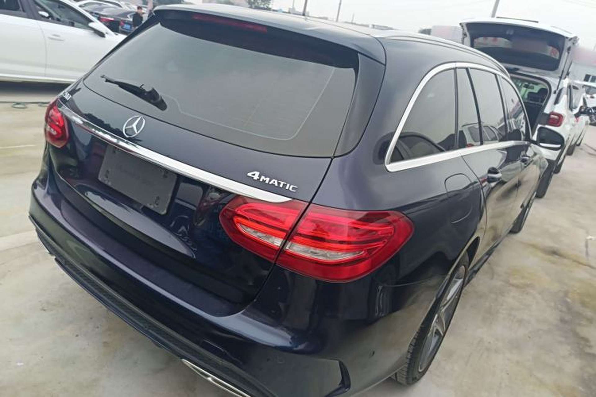 Used Mercedes-Benz C-Class 2017 Facelift C 200 Station Wagon Rear Right 45 Deg