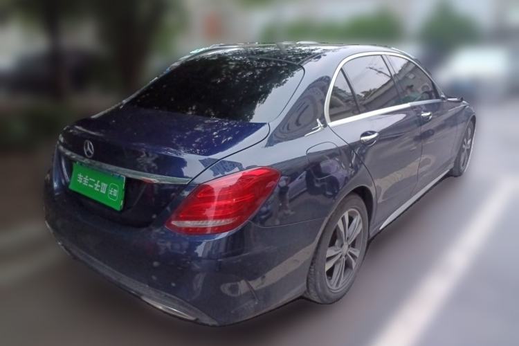 Used Mercedes-Benz C-Class 2017 C 200 L Sport Edition Rear Right 45 Deg