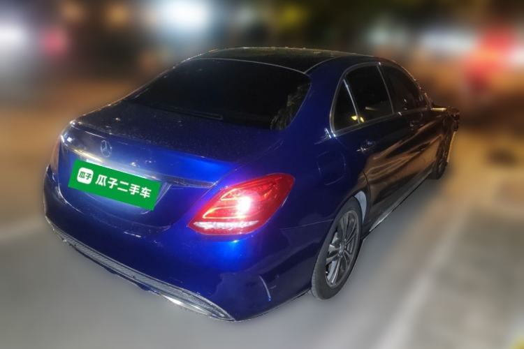Used Mercedes-Benz C-Class 2017 C 200 L Sport Edition Rear Right 45 Deg