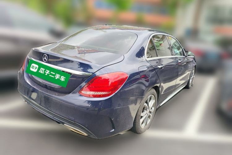Used Mercedes-Benz C-Class 2017 C 180 L Sport Edition Rear Right 45 Deg