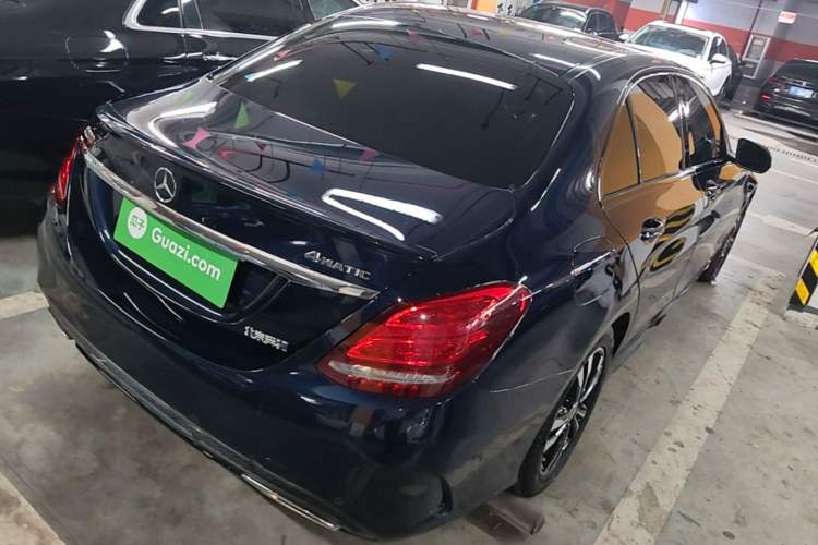 Used Mercedes-Benz C-Class 2017 Restyled C 200 Sport Edition Rear Right 45 Deg