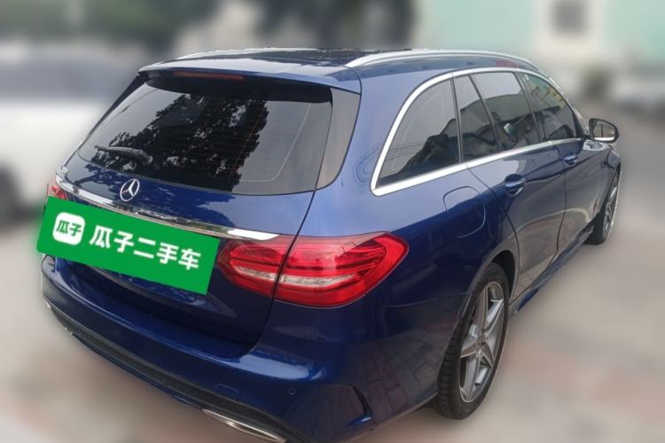 Used Mercedes-Benz C-Class 2017 Facelift C 200 Station Wagon Rear Right 45 Deg