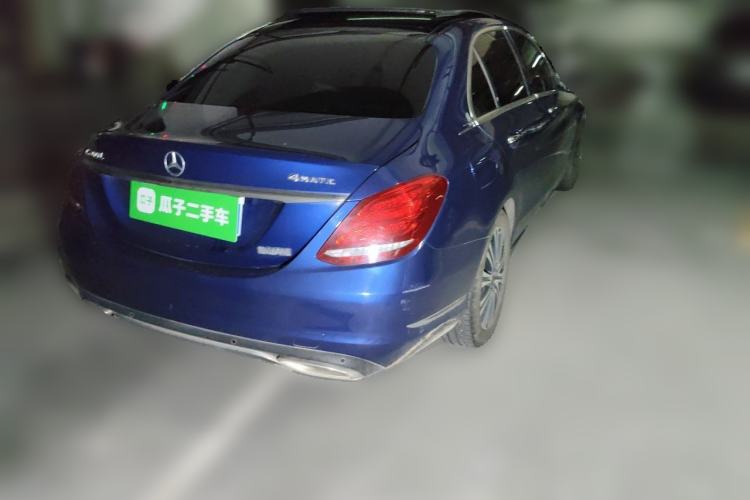 Used Mercedes-Benz C-Class 2017 Facelift C 200 L 4MATIC Rear Right 45 Deg