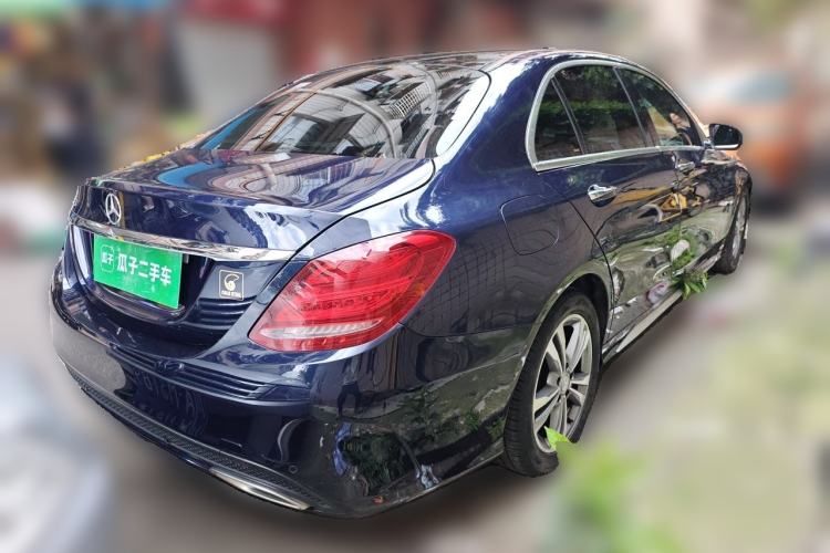 Used Mercedes-Benz C-Class 2017 C 200 L Sport Edition Rear Right 45 Deg