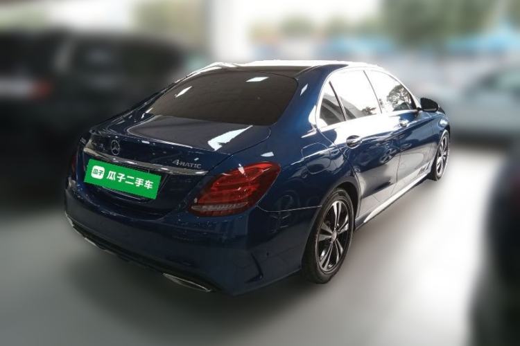 Used Mercedes-Benz C-Class 2017 C 200 L Sport Edition Rear Right 45 Deg