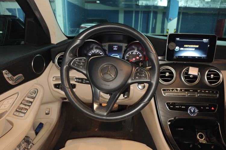 Used Mercedes-Benz C-Class 2017 Facelift C 200 Station Wagon Steering Wheel