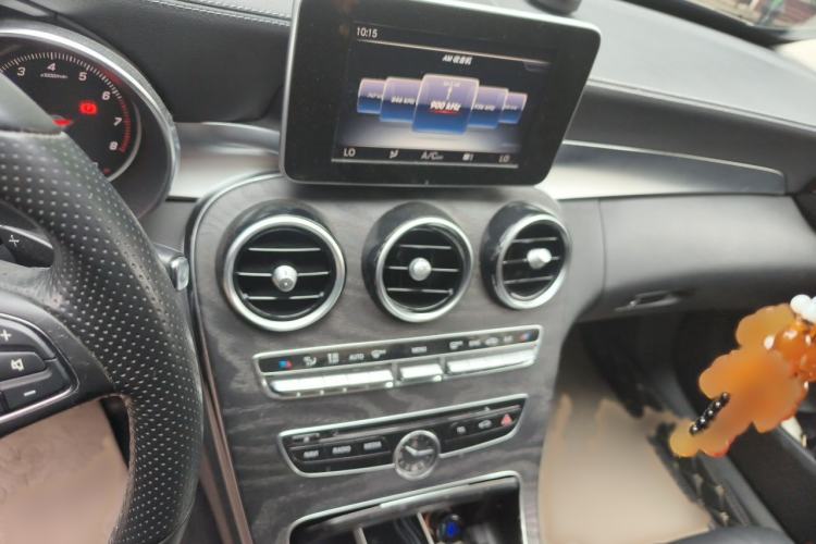 Used Mercedes-Benz C-Class 2017 C 200 L Sport Edition Audio And AC Panel