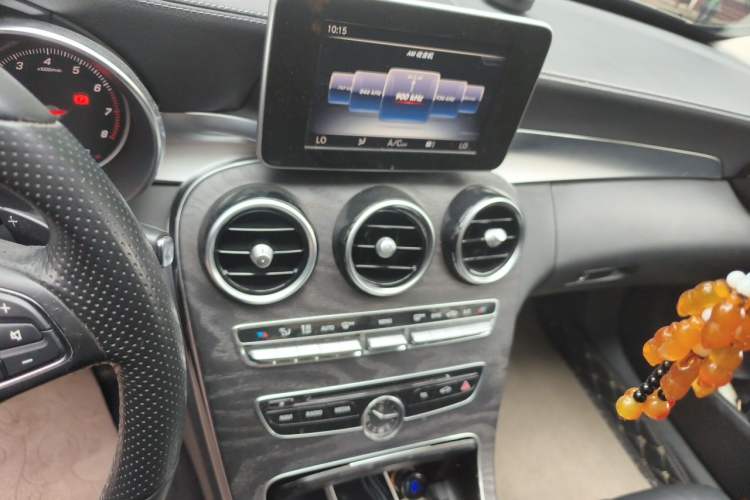 Used Mercedes-Benz C-Class 2017 C 200 L Sport Edition Audio And AC Panel