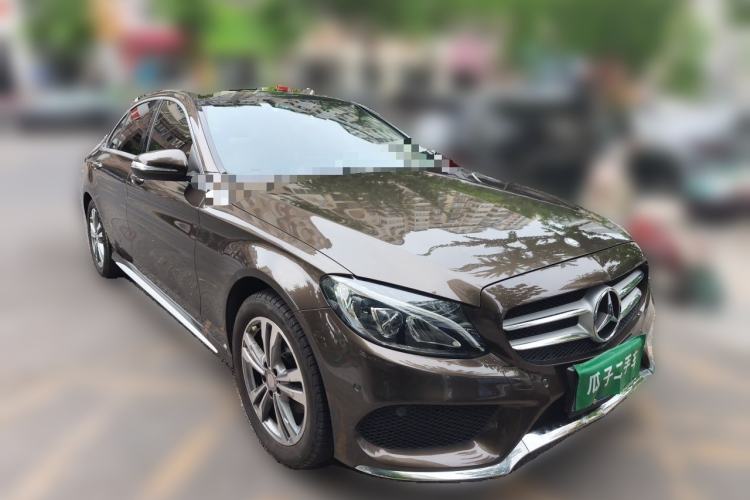 Used Mercedes-Benz C-Class 2017 C 200 L Sport Edition Front Right 45 Deg