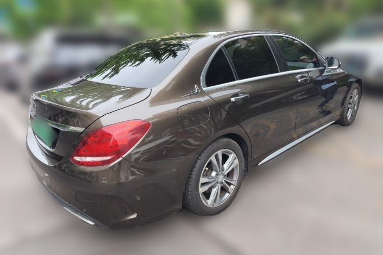 Used Mercedes-Benz C-Class 2017 C 200 L Sport Edition Rear Right 45 Deg