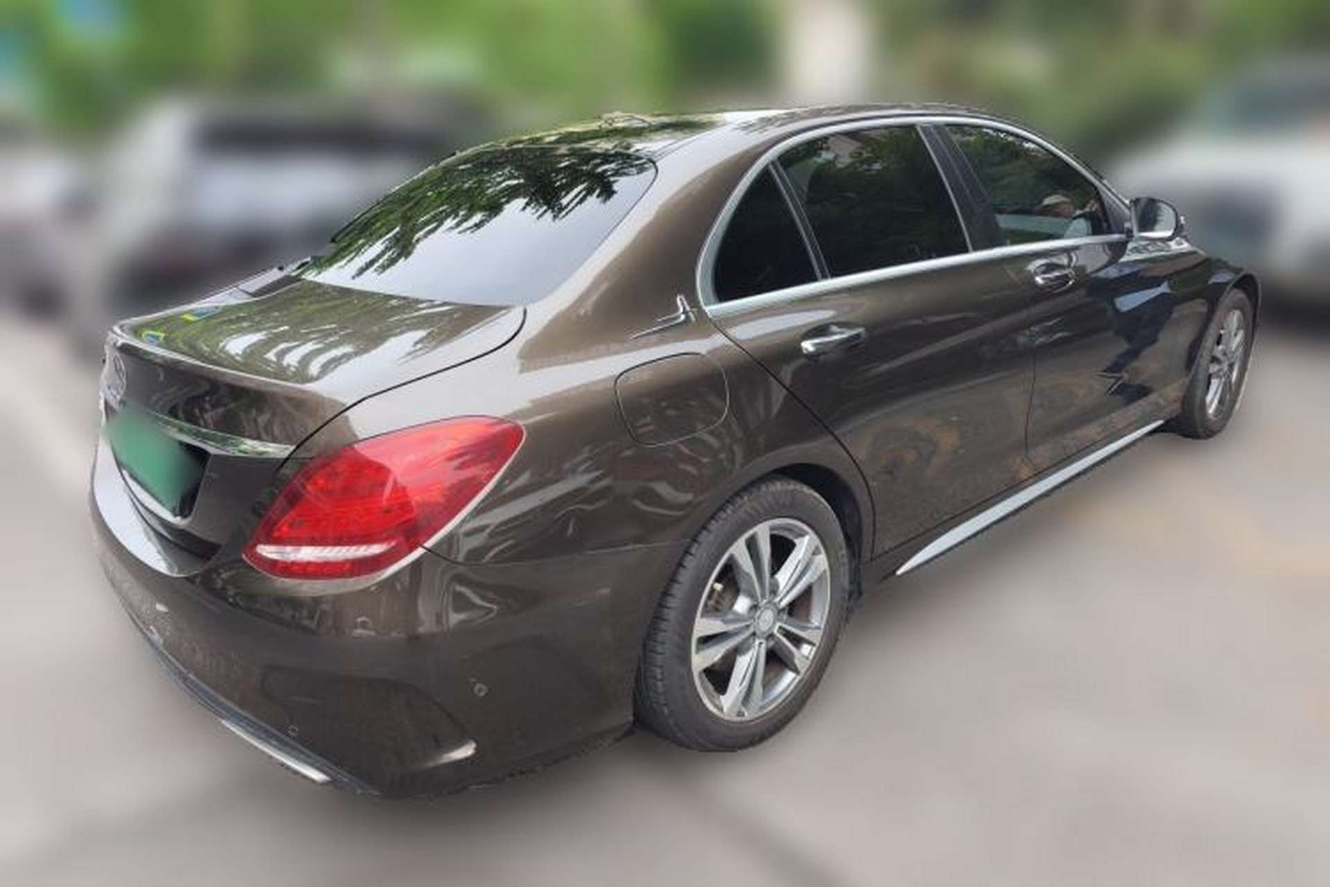 Used Mercedes-Benz C-Class 2017 C 200 L Sport Edition Rear Right 45 Deg