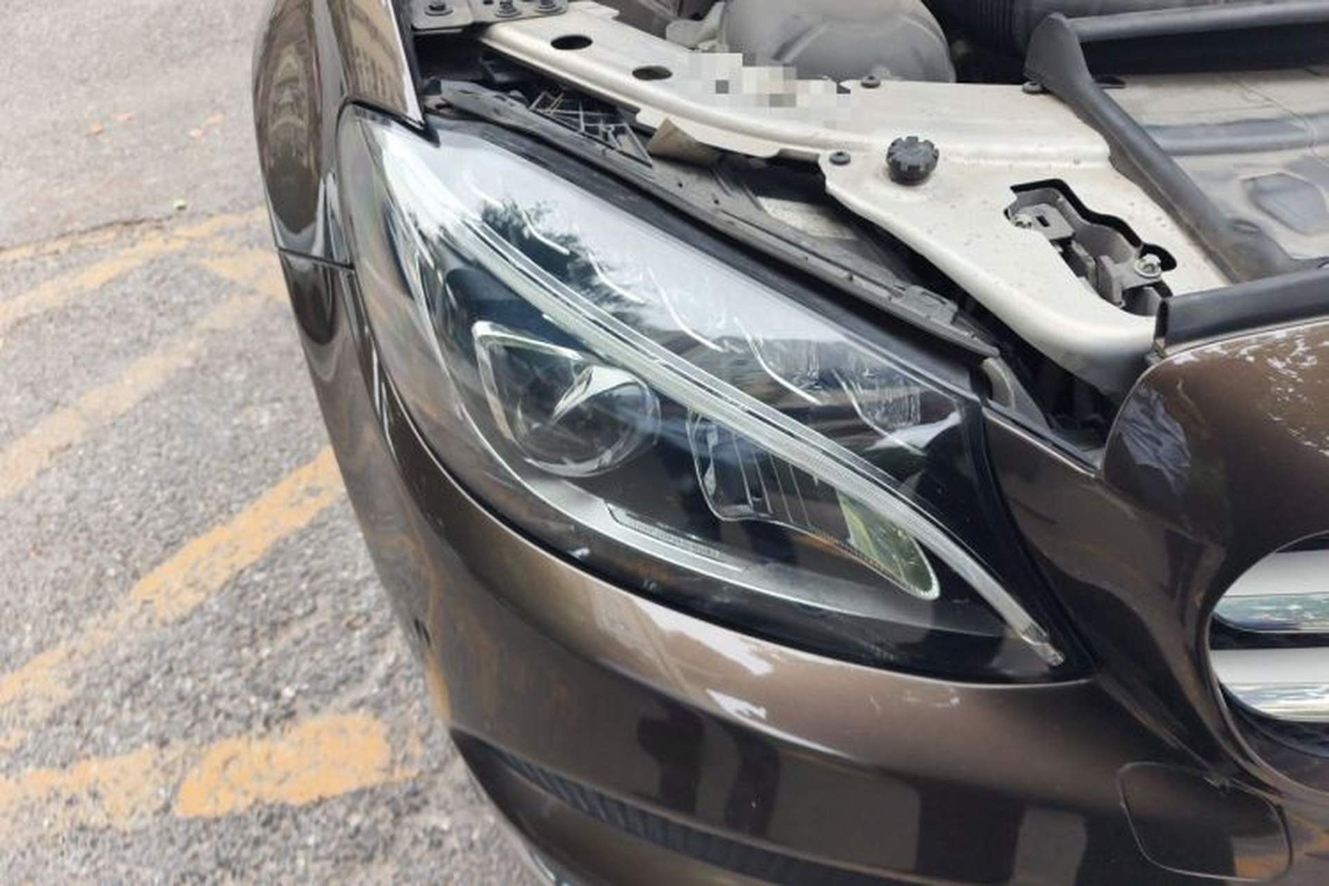 Used Mercedes-Benz C-Class 2017 C 200 L Sport Edition Right Front Headlight