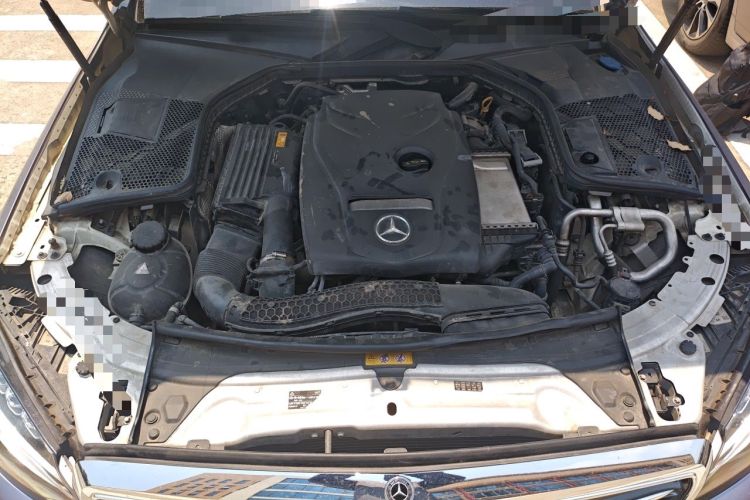 Used Mercedes-Benz C-Class 2017 Facelift C 200 L Engine Bay