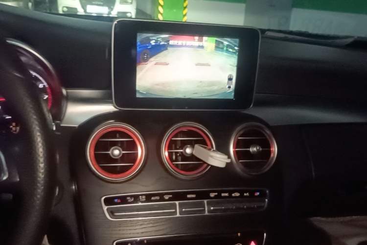 Used Mercedes-Benz C-Class 2017 C 200 station wagon Audio And AC Panel