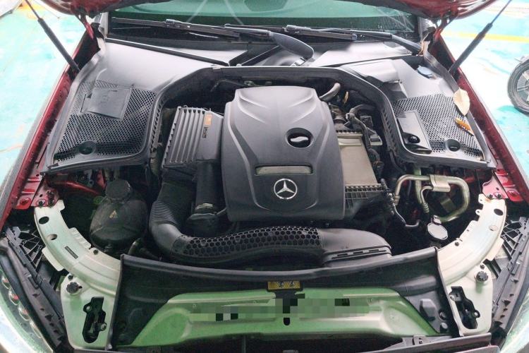 Used Mercedes-Benz C-Class 2017 Facelift C 200 L Sport Edition Engine Bay