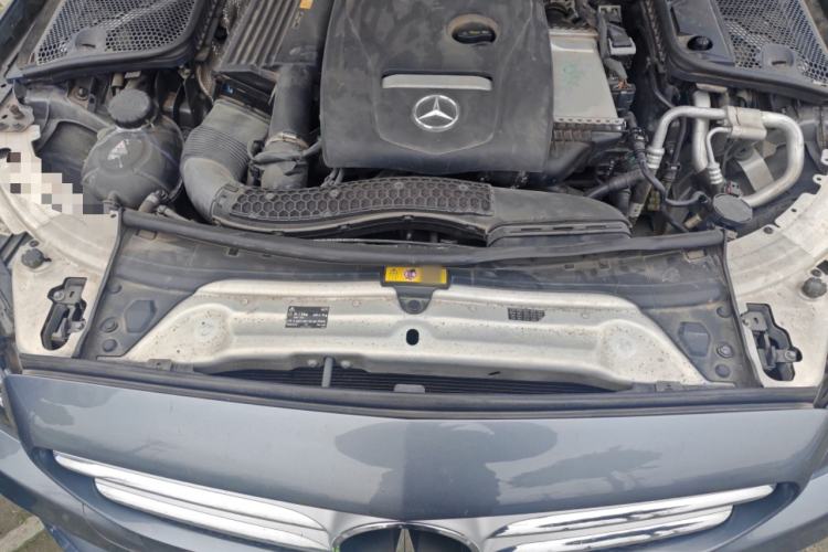 Used Mercedes-Benz C-Class 2017 Facelift C 200 L Sport Edition Engine Bay