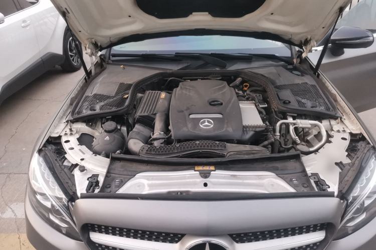 Used Mercedes-Benz C-Class 2017 C 200 4MATIC Coupe Engine Bay