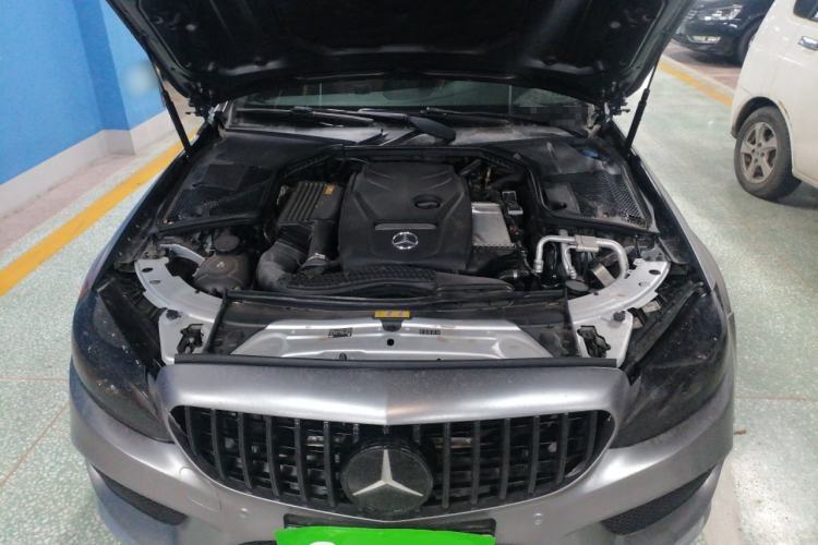 Used Mercedes-Benz C-Class 2017 Facelift C 200 Coupe Engine Bay