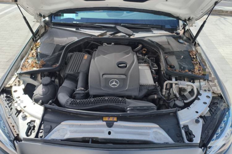 Used Mercedes-Benz C-Class 2017 Facelift C 200 Station Wagon Engine Bay
