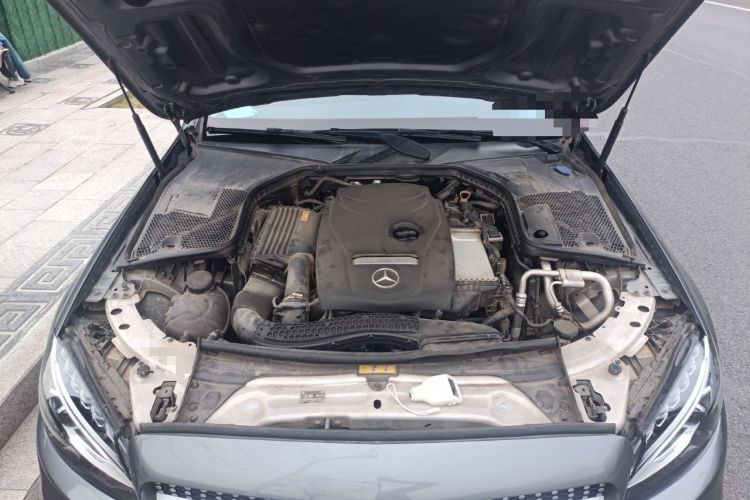 Used Mercedes-Benz C-Class 2017 Facelift C 200 L Sport Edition Engine Bay