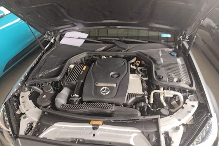Used Mercedes-Benz C-Class 2017 Facelift C 200 Coupe Engine Bay